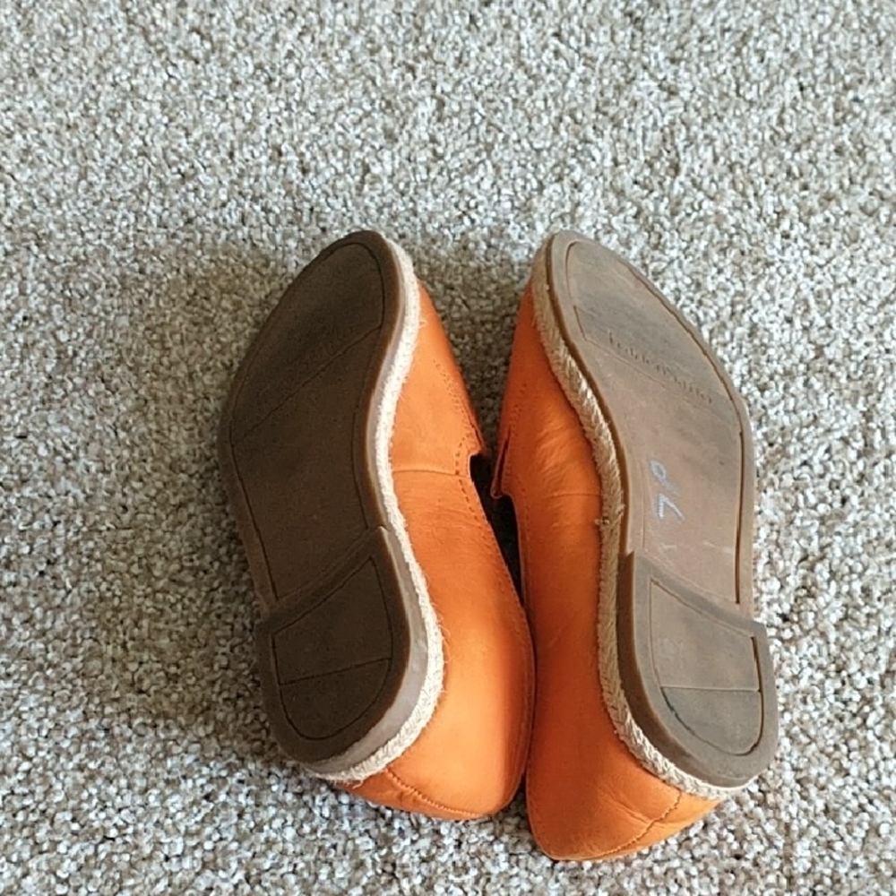 Franco Sarto Orange Espadrille Slip-Ons - Picture 5 of 8